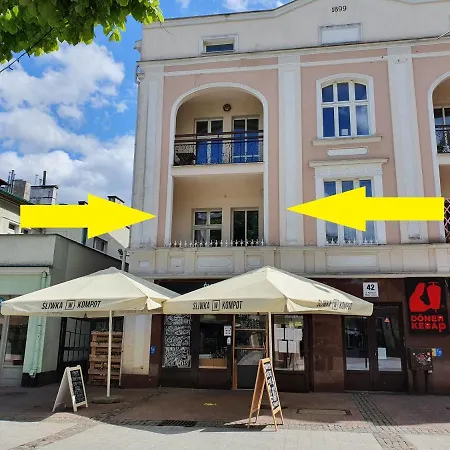 公寓 Apartament Z Balkonem I Parkingiem - Bohaterow Monte Cassino 42